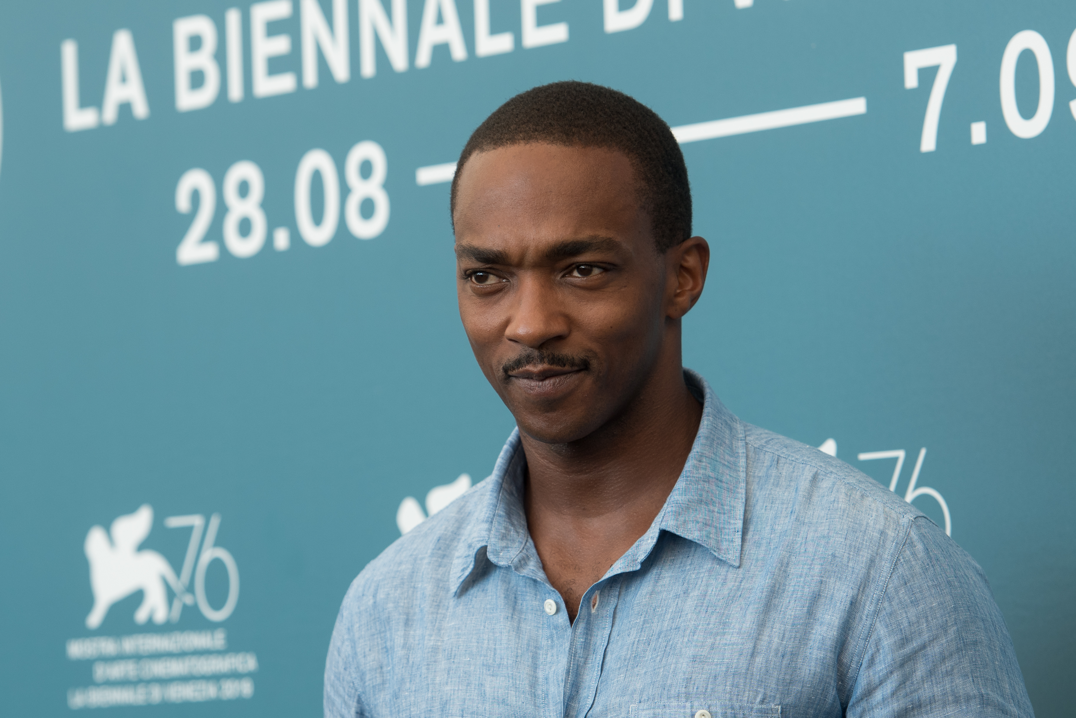 — italie venise cinema 76th mostra del cinema 31 08 2019 seberg anthony mackie